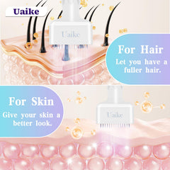 Uaike Derma Stamp beard care tool for clean at-home grooming.