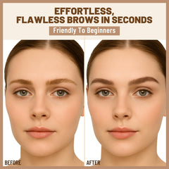 UCANBE brocha doble extremo para definir y difuminar cejas
