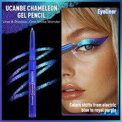UCANBE Chameleon waterproof formula endures sweat with strong smudge resistance