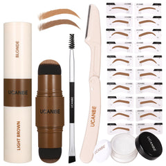 UCANBE kit de cejas con estampado para un look natural.