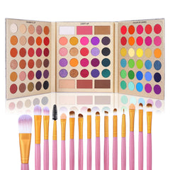 UCANBE paleta de sombras 86 colores para crear looks versátiles y duraderos.