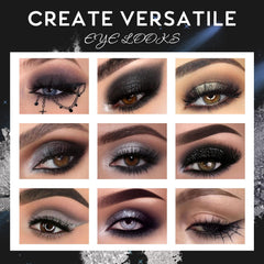 UCANBE Paleta Smokey Black: ideal para fiestas, Halloween y looks de diario.
