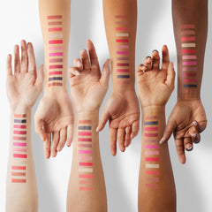 UCANBE Twilight & Dusk rustic red matte adds warm depth for evening looks.