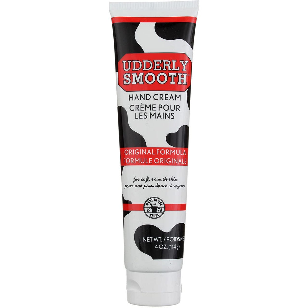 Udderly Smooth hand cream bundle with two 4 oz tubes for softer hands