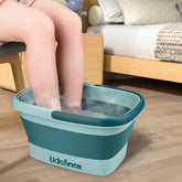 Udefineit foot bath basin foldable design for compact storage and reuse