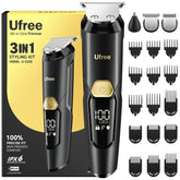 Ufree 3-in-1 kit in full package for convenient on-the-go grooming.