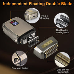 5-speed adjustable pusher on the Ufree trimmer for zero-gap tapering.