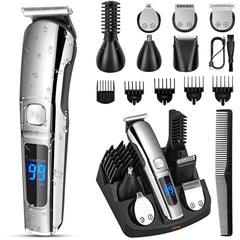 Ufree beard trimmer with six heads for versatile grooming at home