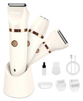 Ufree bikini trimmer in the box set, a complete grooming kit for versatile use.