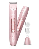 Ufree bikini trimmer dual-head front view for precise on-the-go grooming.