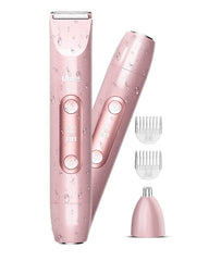 Ufree bikini trimmer dual-head front view for precise on-the-go grooming.