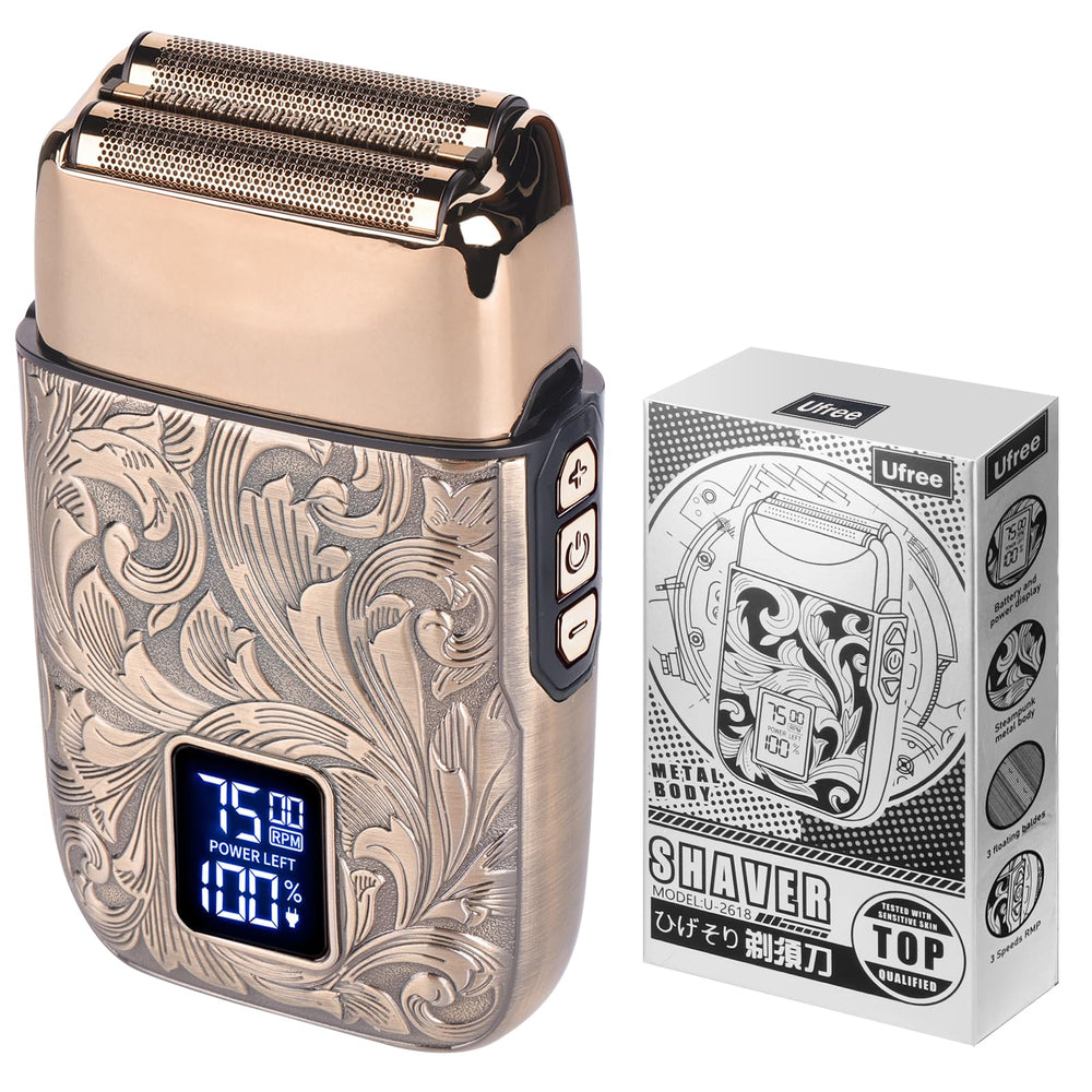 Ufree close shave foil head for a precise, comfortable daily shave