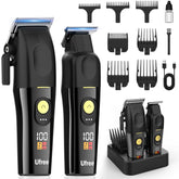Ufree cordless clippers on a storage stand for organized home grooming