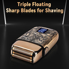 Ufree three-speed razor settings for customized grooming