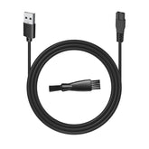 Uijino Meridian Trimmer Charger front view, compact docking for quick home charging.