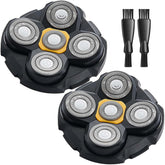 Uijino replacement heads for MicroTouch Titanium provide precise trimming for a smooth shave.