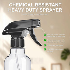 Uineko spray bottle mist mode for delicate spraying