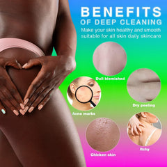 UJFQBH African net bath sponge quick-dry nylon material after use.