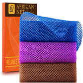 Esponja de red africana UJFQBH 30 cm para exfoliar todo el cuerpo
