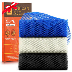 Esponjas africanas UJFQBH: set de 3 piezas para uso familiar en la ducha.