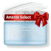 UJhay Retinol Neck Cream jar closeup showing rich texture for smoother, firmer neck skin.