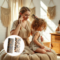 UKSKS detangling comb shown for wet hair detangling and styling.