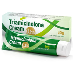 ULARCS Triamicinolona Cream bottle offers immediate comfort and easy, quick absorption.