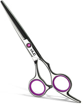 ULG hair cutting scissors with 6.5 inch blades for precise salon-level cuts.