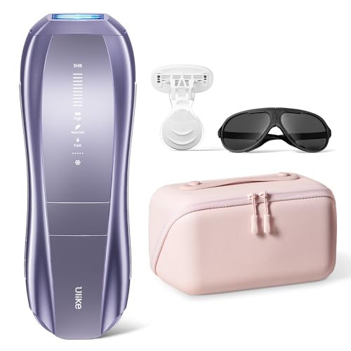 Ulike Air 10 Deluxe pink leather case for organized storage and gifting.