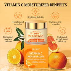 Textura ligera de Ulluxe Vitamina C para uso diario.