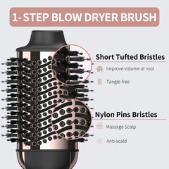 Umeely negative ion technology helps reduce frizz and static.