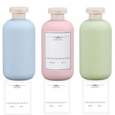 UMETASS travel shampoo bottle with flip-cap for secure, leak-free packing.