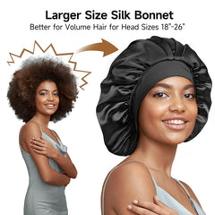 Gorro de doble capa Umisleep negro, alta durabilidad