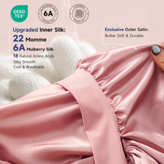 Umisleep silk bonnet aiding frizz reduction for smoother morning hair