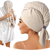 Toalla Umisleep, cabello microfibra absorbente para secado rápido