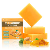 Umpeimvon turmeric soap bar for the face with gentle cleansing and pore care.