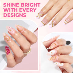 UNA GELLA no-wipe sculpting gel finishes without top coat for a seamless look