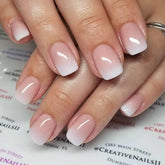 UNA GELLA uñas postizas ombré soft gel, acabado natural