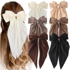 Unbednigt lazos para cabello grandes satinados: ideal para looks elegantes.
