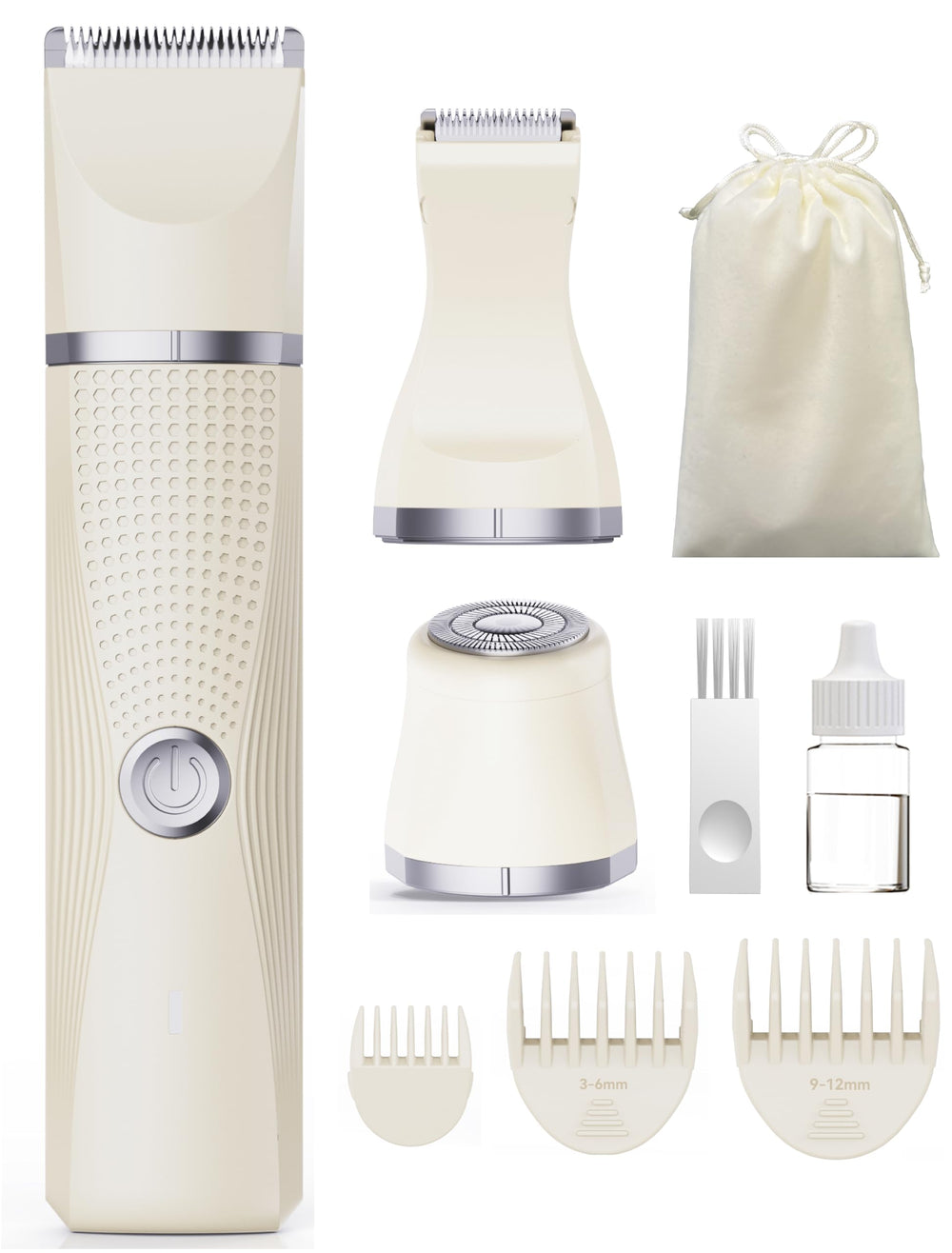 Unibono 3-in-1 razor with floating foil head for smooth, close body shaving.