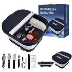 UNIFULL collapsible foot spa with heat and remote control for effortless relaxation