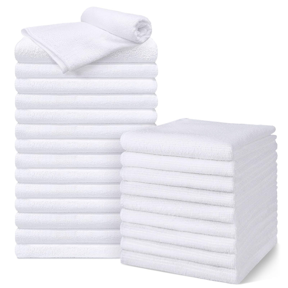 UNIMADE salon towels 24-pack, ultra-absorbent microfiber for fast hair drying at salons