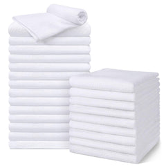UNIMADE salon towels 24-pack, ultra-absorbent microfiber for fast hair drying at salons