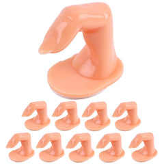 UNIQUE2U practice fingers for nail art training, durable and reusable.