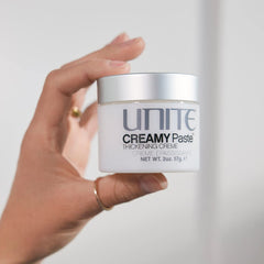 UNITE Creamy Paste buildable hold for versatile styling