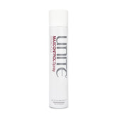 UNITE MAXCONTROL hairspray bottle front view showing strong hold and satin finish.