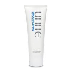 UNITE SMOOTH&SHINE Cream bottle pour shows easy application and smoothness