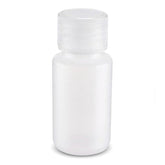 United Scientific 3oz travel bottles with clear lids for organized packing