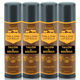 Bálsamo labial de Untamed Organics, tallow puro, empaque compacto para viaje, hidratación suave.