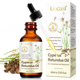 Aceite de Uocasi Cyperus Rotundus en frasco para cuidado diario de la piel.